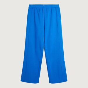 Oak + Fort Cobalt Blue Wide Leg Casual Pants